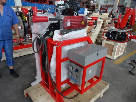 एचडीपीई हाइड्रोलिक बट फ्यूजन वेल्डिंग मशीन 380V 630MM