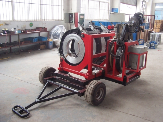 ZEMO 1200MM हाइड्रोलिक एचडीपीई पाइप वेल्डिंग मशीन 415V 270 डिग्री