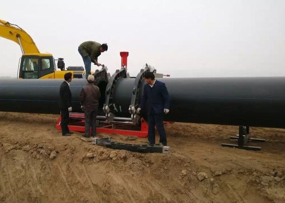 ZEMO 1200MM हाइड्रोलिक एचडीपीई पाइप वेल्डिंग मशीन 415V 270 डिग्री