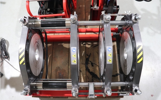 ट्रॉली के साथ 50HZ हाइड्रोलिक बट फ्यूजन वेल्डिंग मशीन 220V 355MM एचडीपीई