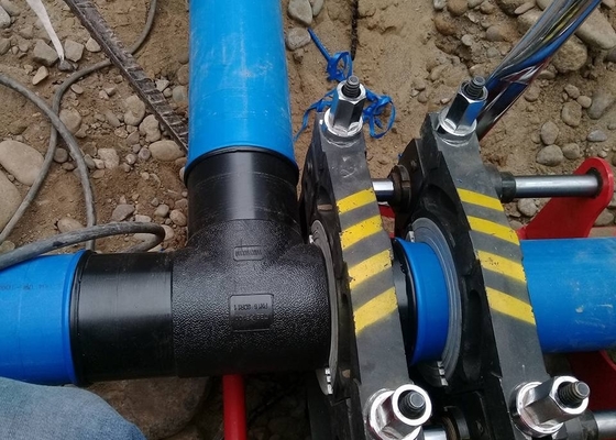 110V 60HZ मैनुअल एचडीपीई फ्यूजन वेल्डर सीई स्वीकृत आसान संचालन