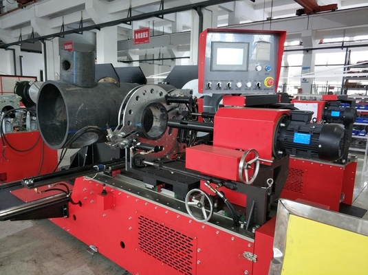 380V सैडल फ्यूजन मशीन 800 मिमी, टी फिटिंग फ्यूजन मशीन को कम करना